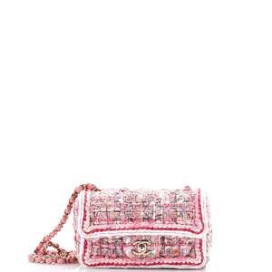 Chanel Classic Single Flap Bag Braided #241217C46B